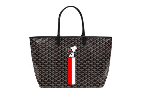 goyard snoopy bag|snoopy tote bag.